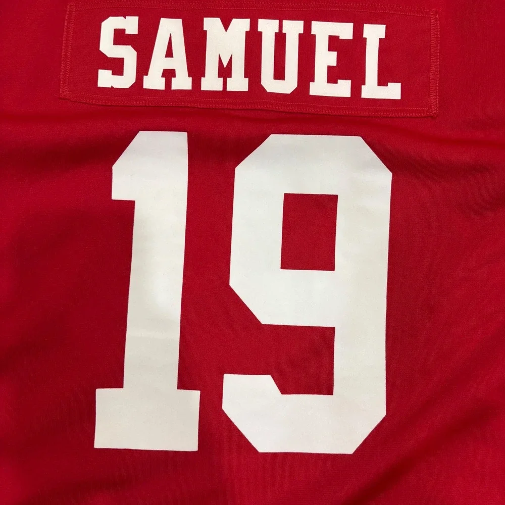 Nike‎ San Francisco 49ers Deebo Samuel 75th Anniversary Jersey Womens XXL Red